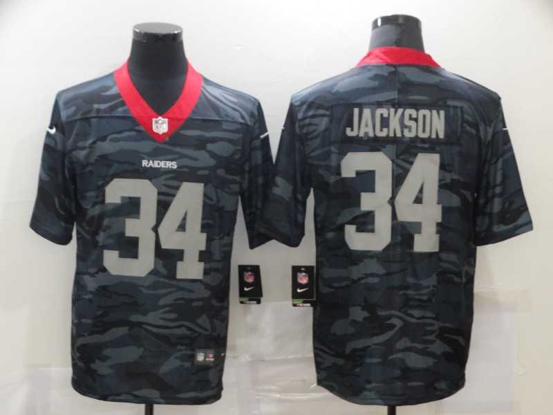 Nike Raiders 34 Bo Jackson Black Camo Limited Jersey Dzhi,We sell and wholesale Nike Raiders 34 Bo Jackson Black Camo Limited Jersey Dzhi on line form chian!